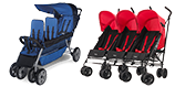 Doubles & Triples Strollers