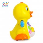 HUILE TOYS 808 Baby Toys EQ Flapping Yellow Duck Infant Brinquedos Bebe Electrical Universal Toy for Children Kids 1-3 years old