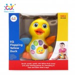 HUILE TOYS 808 Baby Toys EQ Flapping Yellow Duck Infant Brinquedos Bebe Electrical Universal Toy for Children Kids 1-3 years old