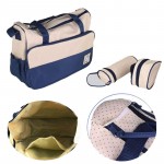 5pcs/set Multifunctional baby diaper bags baby nappy bags maternity bags messenger bag lady handbag tote diapering