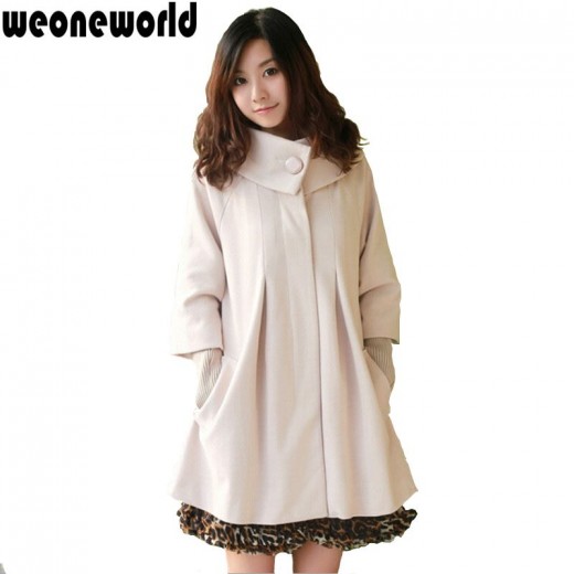 WEONEWORLD  Women's Spring Autumn Winter Maternity Coat Casual Solid Warm Jackets Coats for Woman Pregnancy Clothes