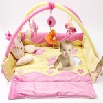 Pink/Blue Soft Foldable Baby  PlayMats  Newborn Play Mat Crawling Tapete Gym Mat Baby Climb pad Game Kids Educational Toys