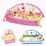 Pink/Blue Soft Foldable Baby  PlayMats  Newborn Play Mat Crawling Tapete Gym Mat Baby Climb pad Game Kids Educational Toys
