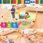 80*61cm 8pcs Solid Wood Baby Toddler Game Fence Child Safety Fence Door Wooden Child Safety Gate Baby Playpens Solid Wood