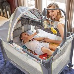 Valdera 0-6 years sleep bed Multifunction Portable Folding Baby Crib Playpen  Folding Carrycot  Baby Bed 6 free gifts babyfond