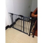 75-84cm babysafe child safety gate baby stair fence door pet isolating valve dog fence