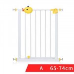 66~84cm Babysafe iron Gate Child Baby Stair Fence Pet Dog Grid Railing Isolating garden gate