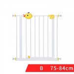 66~84cm Babysafe iron Gate Child Baby Stair Fence Pet Dog Grid Railing Isolating garden gate
