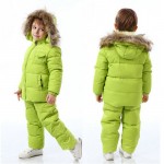 Children Winter Clothing set Boys Ski Suit Girl Down Jacket Coat + Jumpsuit Set 1-6 Years Kids Clothes For Baby Boy/Baby Girl