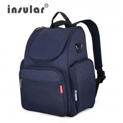 Insular Elegant Baby Diaper Backpacks Bags Nappy Stroller Bags Multifunctional Maternity Changing Bags For Mommy Women Backpacks