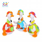 HUILE TOYS 828 Baby Toys Electric Hip Pop Dance Read & Tell Story & Interactive Swing Goose Kids Learning Educational Toys Gifts