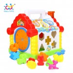 HUILE TOYS 739 Multifunctional Musical Toys Baby Fun House Musical Electronic Geometric Blocks Sorting Learning Educational Toys