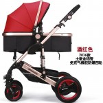 Stroller  certification 3 year warranty baby stroller 0 - 3 years Multi-color choices Natural Rubber Four Wheel