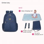 Diaper Bag For Mother Baby Bag Maternity Backpack Stroller Bag Multifunction Big Capacity Backpack Nappy Bag With 3pcs Gifts