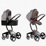 foofoo Luxury high landscape shock strollers can sit reclining stroller baby stroller two-way dual summer and w inter