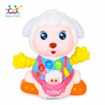 HUILE TOYS 888 Baby Toys Record and Play Interactive Electric Toy Sheep Kids Early Learning Educational Toys with Music & Lights