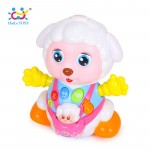 HUILE TOYS 888 Baby Toys Record and Play Interactive Electric Toy Sheep Kids Early Learning Educational Toys with Music & Lights