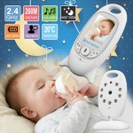 Baby Sleeping Monitor Color Video Wireless with camera baba electronic Security 2 Talk Nigh Vision IR LED Temperature Monitoring