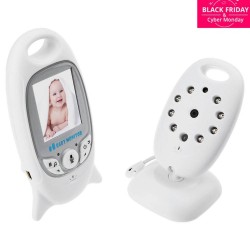 Infant Wireless Video Baby Radio Babysitter Digital Baby Sleep Monitor Audio Night Vision Temperature Monitoring Radio Nanny