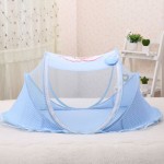 Actionclub 0-2 Year Baby Crib Baby Bed Bassinet Portable Infantil Cots Pillow Mat Cradle Folding Baby Crib Netting Travel Cot