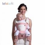 Bebear new hipseat prevent o-type legs 6 in 1 carry style load 20Kg Ergonomic baby carriers Exclusive save effort kid sling