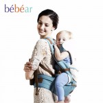 Bebear new hipseat for newborn and prevent o-type legs 6 in 1 carry style loading bear 20Kg Ergonomic baby carriers  kid sling