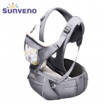 SUNVENO New Design Infant Toddler Ergonomic Baby Carrier with Hipseat For Baby Infant Toddler Kids 0-36M