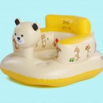 Inflatable Baby Kid Children Bathroom Stools Panda Baby Learn Sofa Chair Seat Small Inflatable Portable Baby Chair Suit 3M-24M