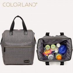 COLORLAND Backpack baby diaper bag nappy bags Maternity mommy Handbag Changing Bag wet infant for babies care organizer