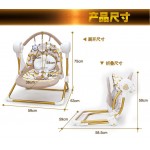 Auto-swing  electric baby swing music rocking chair automatic cradle baby sleeping basket placarders chaise lounge newborn