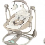 Baby cradle to sleep musical rocking chair electric swing bouncer crib motion