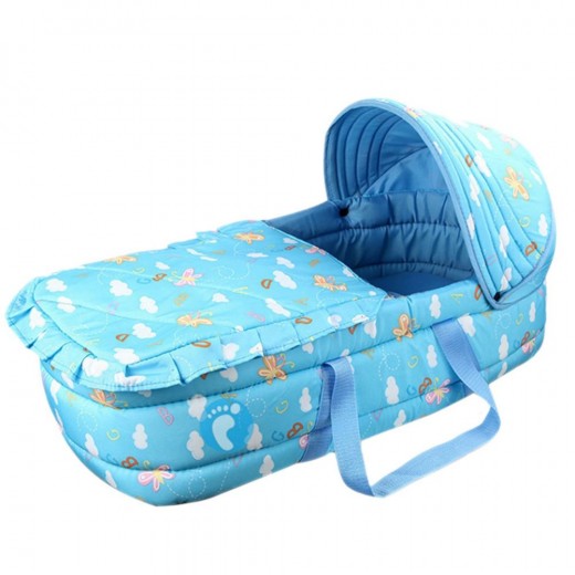 Baby Bed Portable Baby Bassinet Bed for 0-7Month Baby Basket Comfortable Newborn Travel Bed Cradle Safety Infant Bassinet Crib