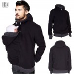 Autumn Winter Kangaroo Baby Carrier Hoodies Sweatshirts For Father 3 in 1 Babywearing Jacket Multifunctional Kangaroo Clothing