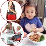 ultra portable folding baby chair dining chair can be mom's bag multifunctional bag many pockets fashion baby chair