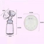 ZIMEITU Double Electric breast pumps Powerful Nipple Suction USB Electric Breast Pump with baby milk bottle Cold Heat Pad Nippl