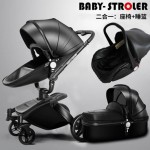 AULON Baby Stroller 3 in 1 With Car Seat High Landscope Folding Baby Carriage For Child From 0-3 Years Prams For Newborns