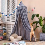 Kids Crib Netting Play Tent Children Hanging Teepees Tipi Mosquito Net For Boys & Girls Play House For Kids Baby Room Decoration