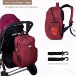 Insular Diaper Bag Nappy Bags Large Baby Backpack Baby Organizer Maternity Bags For Mother Handbag Baby Nappy Backpack