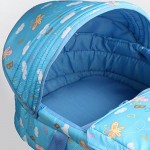 Portable Baby Carrycot 0-7 month Infant Bed Easy Carry Newborn  Travel Bassinet Baby Sleeping Basket Folding Cot Bed Cradle