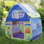 Kids Foldable Play Houses Baby Cute and Fun School Outdoor Toy Tent Lodge Wigwam Outdoor Games For Children D52