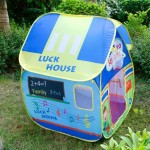 Kids Foldable Play Houses Baby Cute and Fun School Outdoor Toy Tent Lodge Wigwam Outdoor Games For Children D52