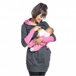 NEW MATERNITY NURSING BREASTFEEDING JUMPER HOODIES FOR PREGNANT WOMEN TOP HOODY B0161