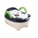 Children's Pot Plastic Lovely Panda Cozy Baby Toilet Training Boy Girls Unisex Child Toilet Seat Portable Baby Children's Potty
