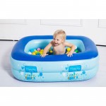 Baby Swimming Pool Eco-friendly PVC Portable Children Bath Tub Kids Mini-playground 110X90X35cm Baby Inflatable Pool For Summer