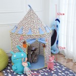 Girl Pink Playhouse Kids Tents Cartoon Foldable Toy Tent Indoor Outdoor Baby Play Game Room Best Gift for Children