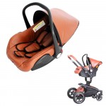Car Seat For Newborn Baby 3 Point Safety Harness Car Basket For 0 to 12 Month Cradle For Infant Matched With Aulon Stroller