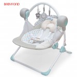 Free ship!Electric baby swing music rocking chair automatic cradle baby sleeping basket placarders chaise Bluetooth send gifts