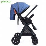 Folding Baby Stroller Lightweight Baby Prams For Newborns High Landscape Portable Baby Carriage Sitting Lying 2 in 1