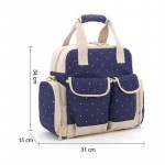 5 Pcs/Set Diaper Bag Mummy Backpack Multifunctional Large Capacity Maternity Handbag Stroller Bag Baby Changing Nappy Diaper Bag