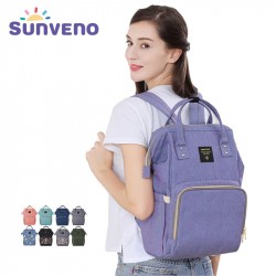 Sunveno Mummy Nappy Bag Brand Large Capacity Baby Bag Travel Backpack Multifunctional Mummy Backpack Diaper Bag